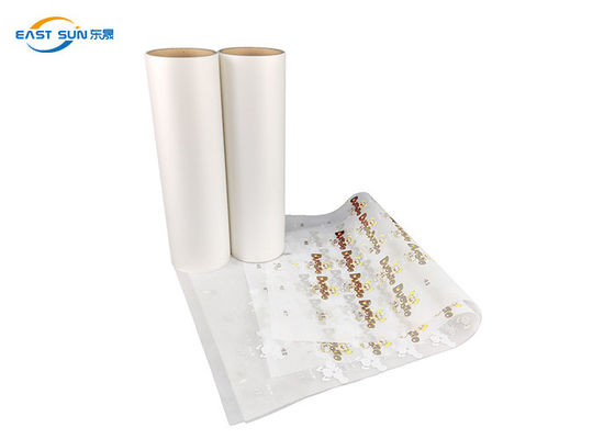 Bom preço Filme PET DTF de casca fria 0,075 mm de espessura 60 cm de largura para impressão por transferência térmica on-line