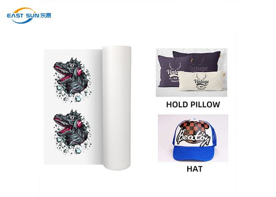 Bom preço impressão lateral dobro do filme do ANIMAL DE ESTIMAÇÃO da transferência térmica DTF da espessura 75U única on-line