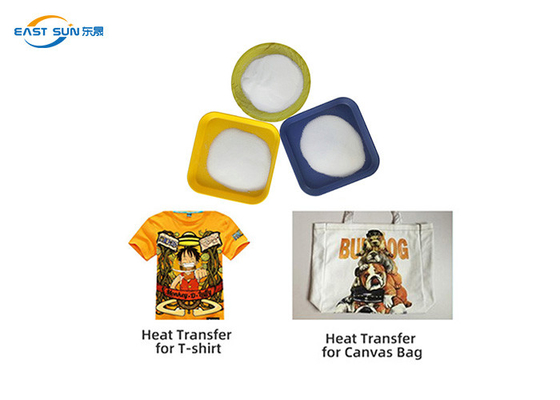 Bom preço Polyurethane Hot Melt Adhesive Dtf White Powder Transferência de calor em pó para impressão de camisetas on-line