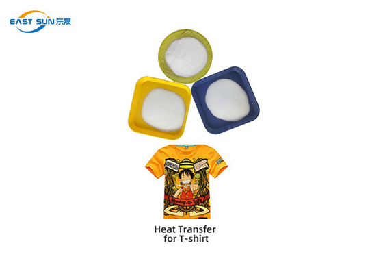 Bom preço Transferência térmica adesiva quente 1kg do pó do derretimento DTF de Tpu brandamente branca on-line