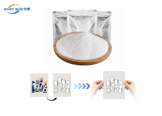 Bom preço DTF 80-200 Microns 1 kg DTF Branco Pó de cola fina PU 20 kg Pó de prensagem a quente on-line
