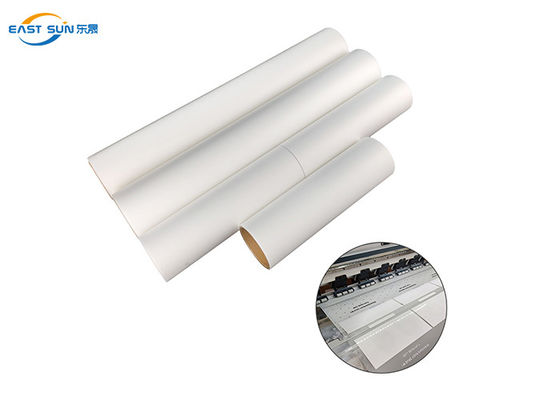 Impressão DTF Transferência de calor Peeling instantâneo Single Side Matte Double-Side Matte PET Film Roll