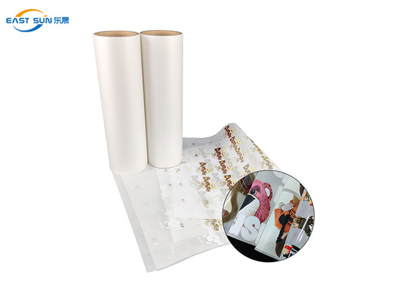 Peças simples de lado duplo de tamanho DTF PET Film 30cm 60cm para transferência de calor