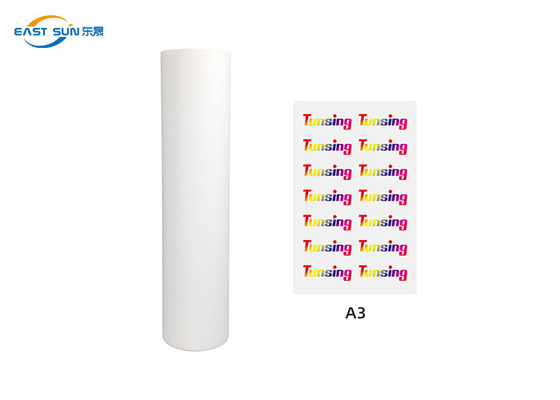 Good price filme do ANIMAL DE ESTIMAÇÃO da transferência térmica do vinil de 0.075mm 60cm 100m para a impressora a jato de tinta on-line
